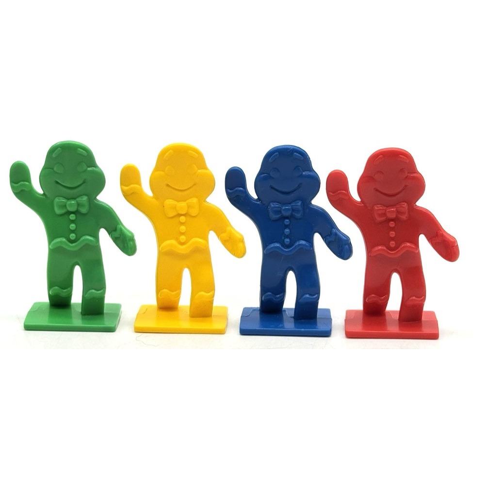2004 Milton Bradley Candy Land Replacement Parts Playing Pieces Gingerbread Men